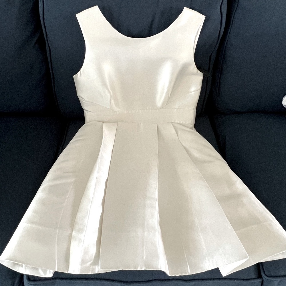 White kate spade cocktail dress